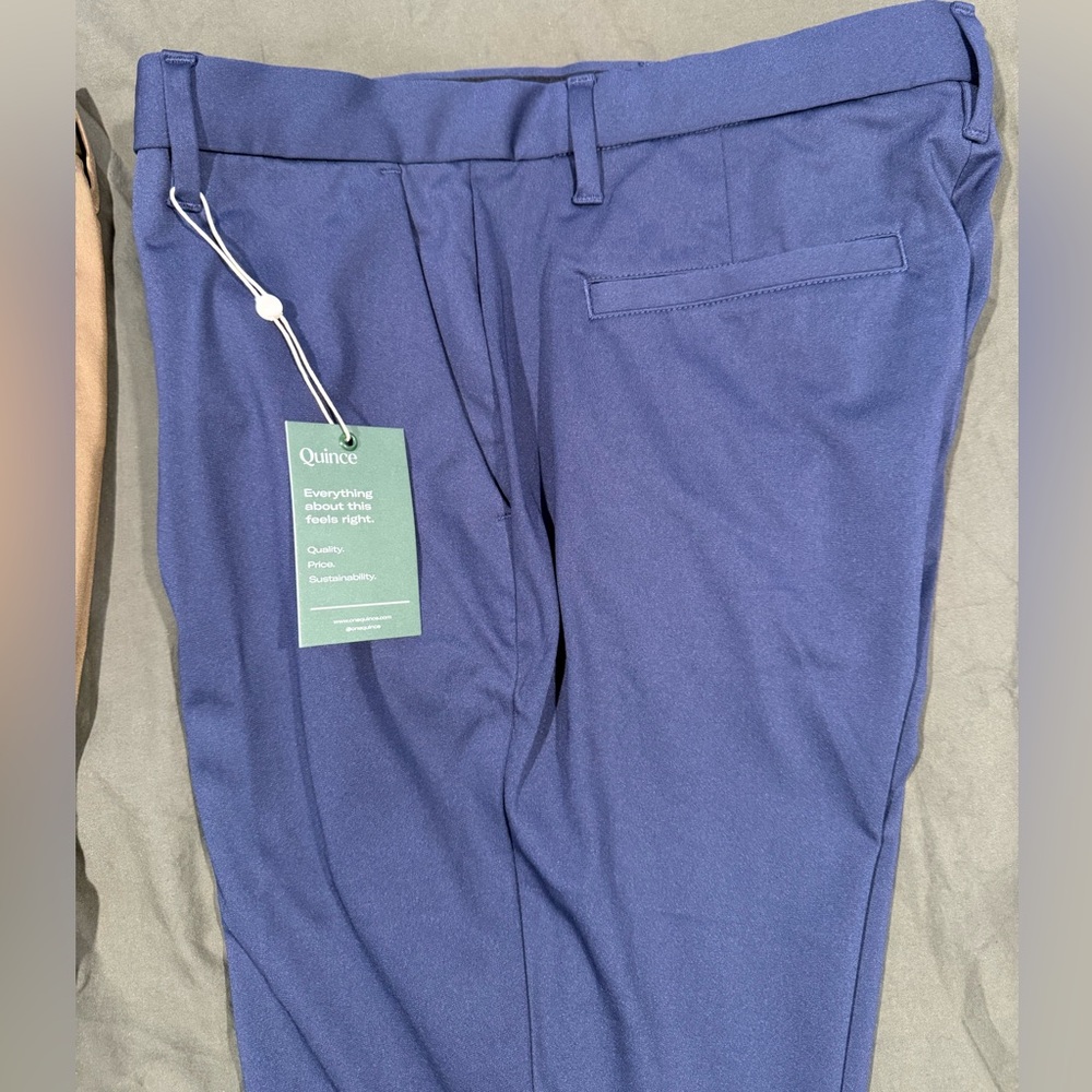 Quince Men's Blue Slacks